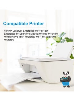 Asta ASTA M428fdw Toner Cartridge 59A CF259A With Chip Compatible For HP LaserJet Enterprise MFP M430f M406dn Pro M404dw M428fdn M428dw M304a M404n M404dn Printer 259A 259 Office Printing Black  - Image 2