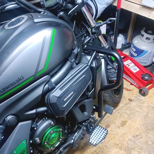 Lorababer Motorcycle Engine Guard Highway Bumper Stunt Cage Crash Bar Frame Tank Falling Protector Fits for Vulcan S 650 VN650 EN650 2015-2025 2019 2020 2021 2022 2023 2024 - Image 4