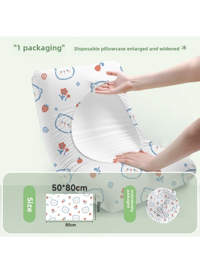 Disposable Pillowcase Bed Sheet Winter Thickened Household Hotel Supplies Increased Travel Special Business Suit-Color:Disposable Pillowcases  - Image 1