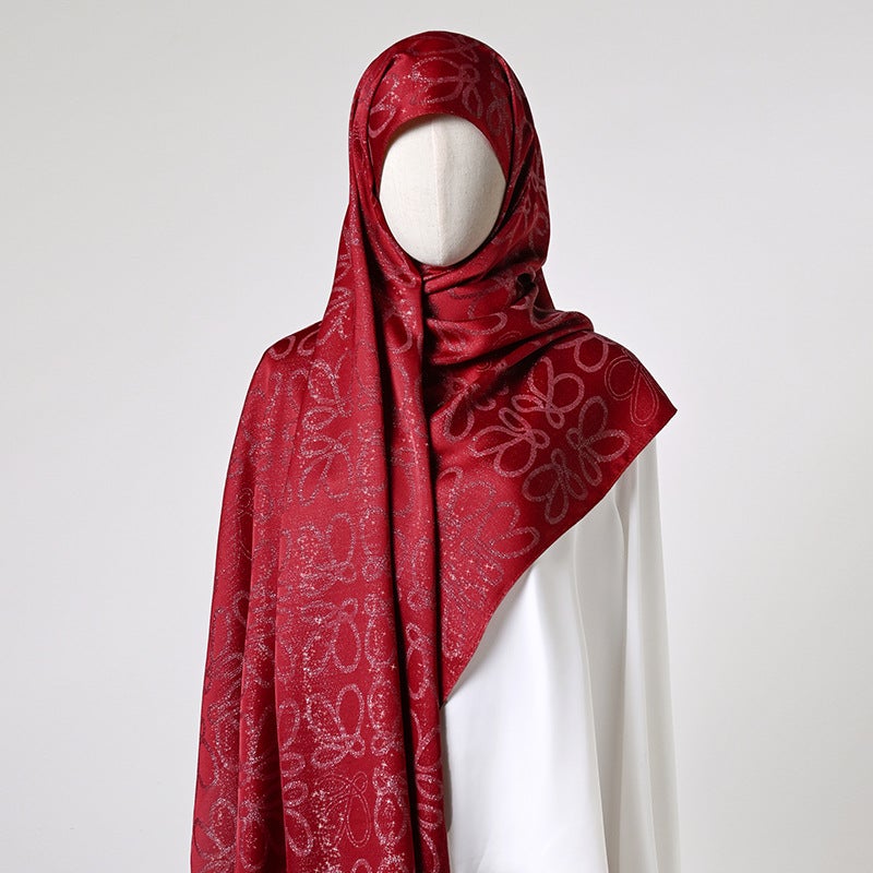 Spring and Autumn Joker Scarf Retro Fashion Printed Scarf Women''s Shawl Scarf New Sunscreen Scarf Decoration Wholesale - Image 3