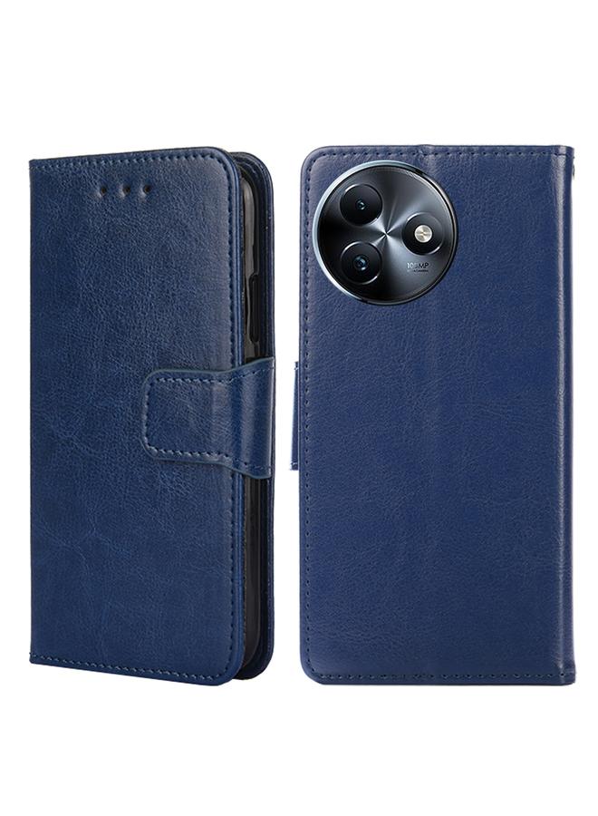 اس-توب جراب هاتف Itel S24 4G مصنوع من الجلد بنسيج كريستالي - Image 1