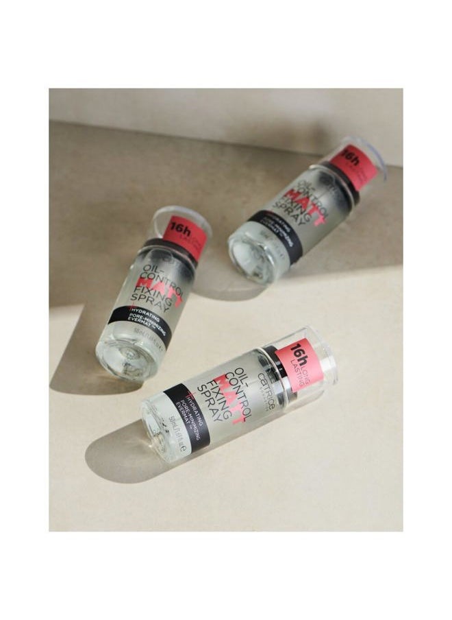 Catrice Oil Control Matt Fixing Spray | Minimizes Visibility of Pores | Sets Makeup for 18 hours | Mattifying | Vegan & Cruelty Free  - Image 4