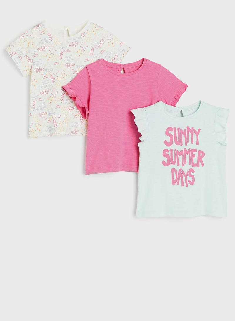 H&M Kids 3 Pack Assorted Tops