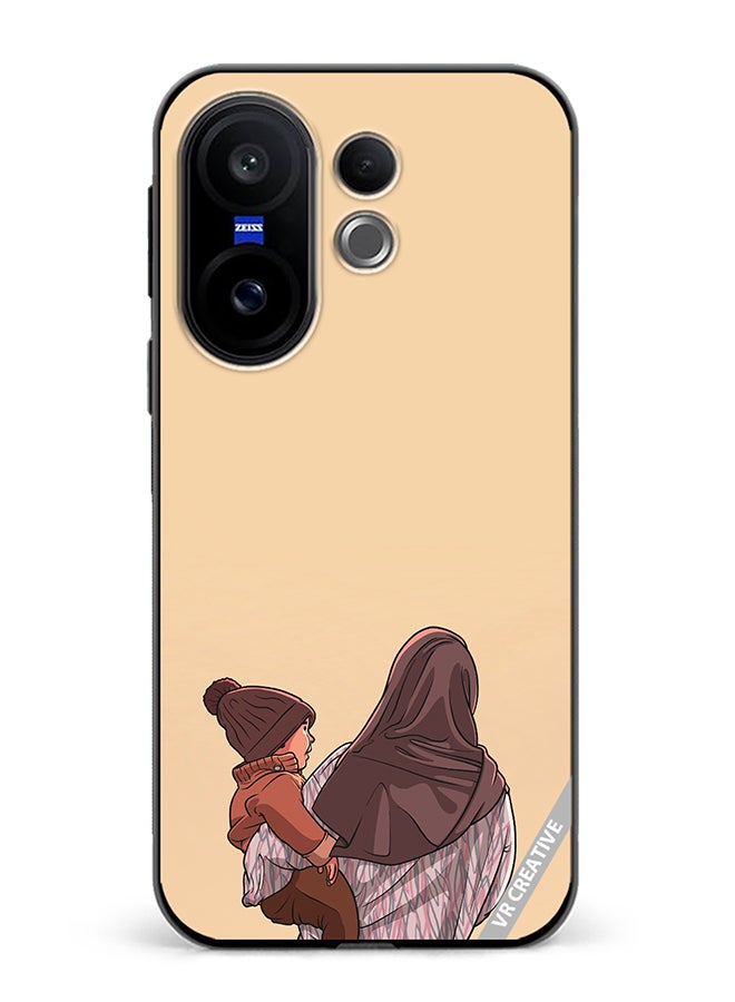 Protective Case Cover For Vivo X200 FE Me And Mom Design Multicolour