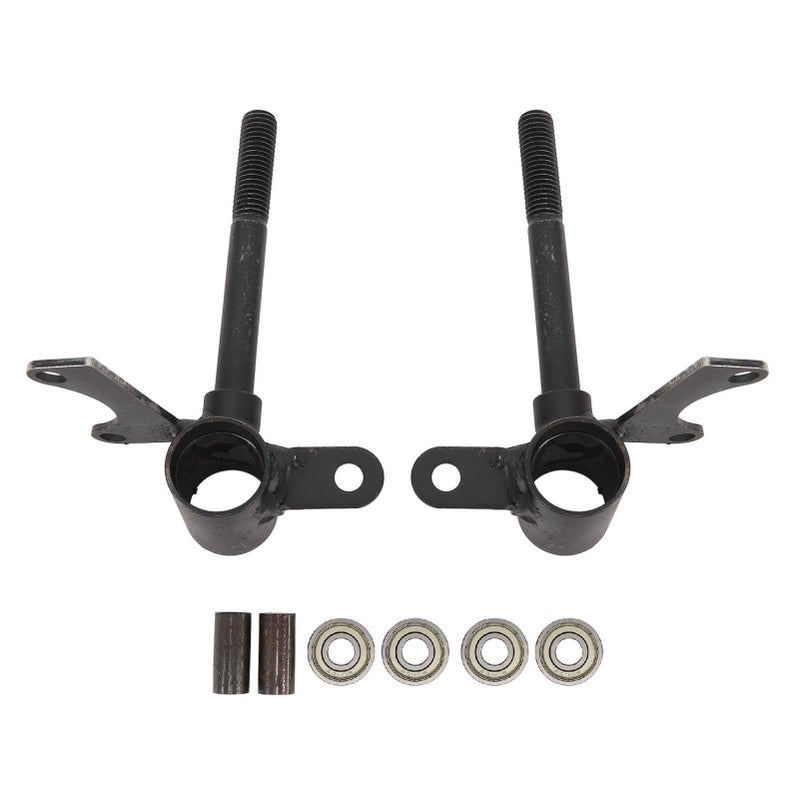 10mm Front Wheel Steering Knuckle Spindle Pair M12 Thread High Strength Steel Alloy For Go Kart ATV Quad Bike Under 110cc - Image 2