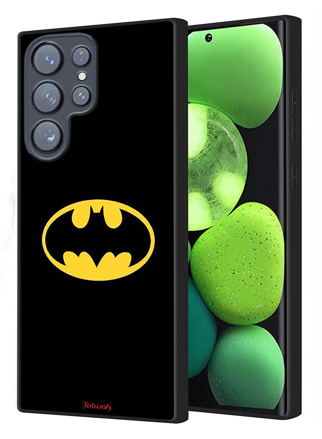 Tolwak Samsung Galaxy S22 Ultra 5G Protective Case Cover Batman Logo - Image 1