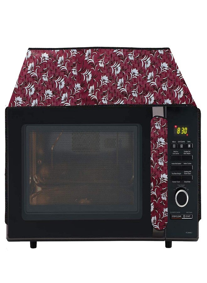 Wings Star Oven Top Cover for Morphy Richards 25 Litre - Microwave Top Cover with 4 Utility Pockets and 1 Oven Handle Cover KUM48 - Image 1