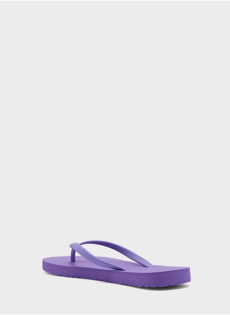 Ginger - Ladies Plain Flip Flop - Image 1