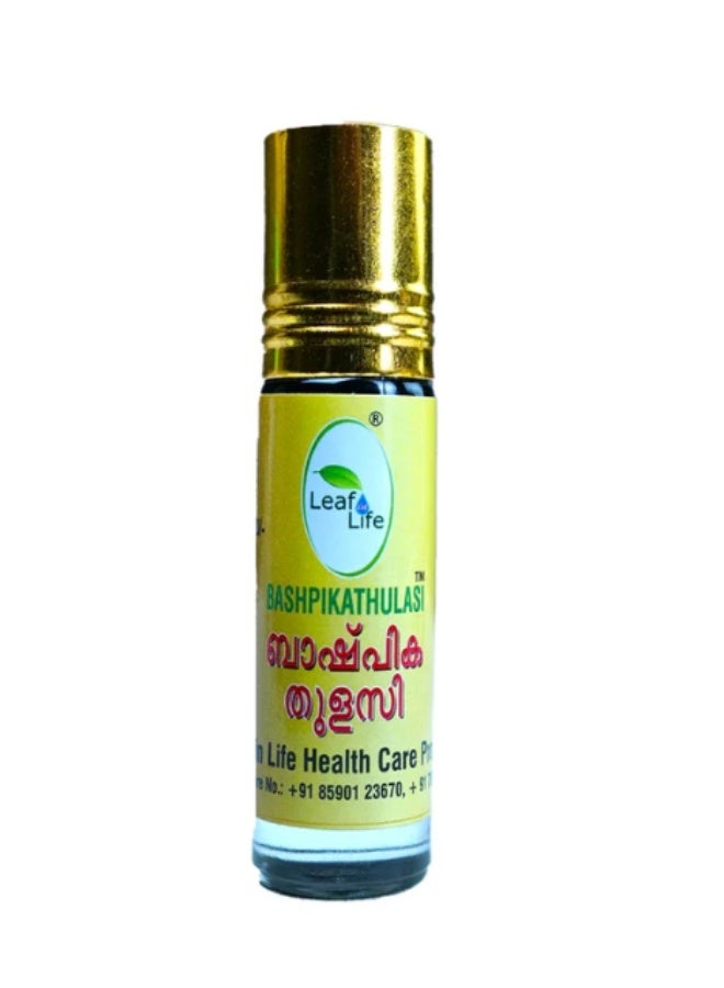 LeafLife Bashpika Thulasi Herbal Health Care Oil - 7 ml - Image 2