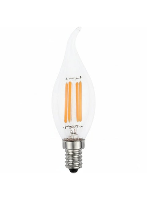 Torch bulb, yellow, 4 watt, E27 TOEFL