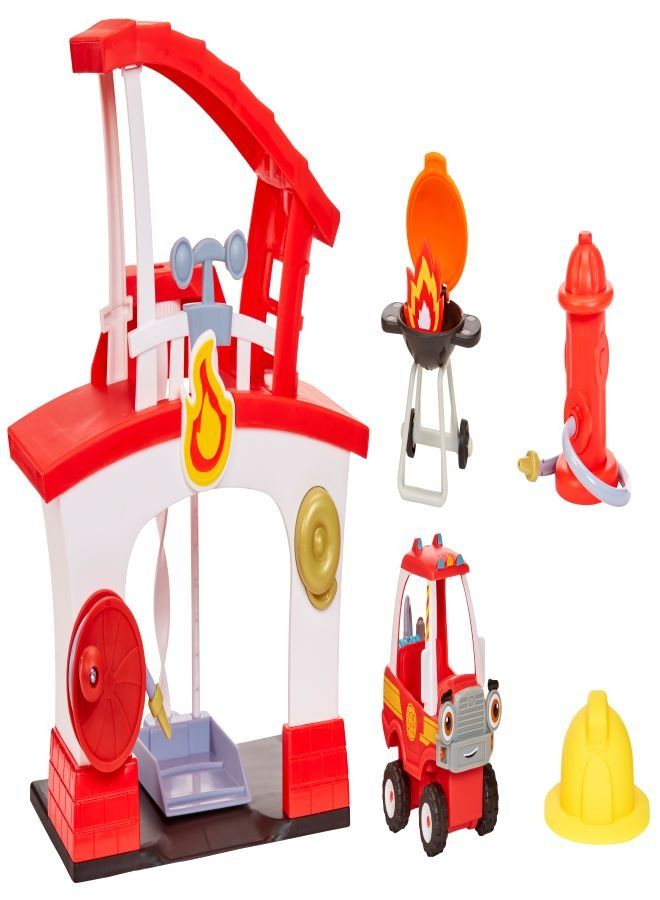 Little Tikes Lets Go Cozy Coupe- Fire Station - Image 3
