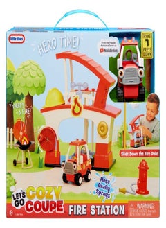 little tikes ليتل تايكس ليتس جو كوزي كوبيه - محطة إطفاء  - Image 1