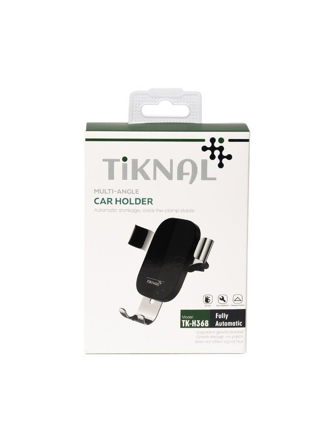 TIKNAL Car Phone Holder with Super Stable Hook Design, 360 Degree Rotation, Compatible with iPhone and Samsung - Easy Installation and Fits All Air Vents - Image 2