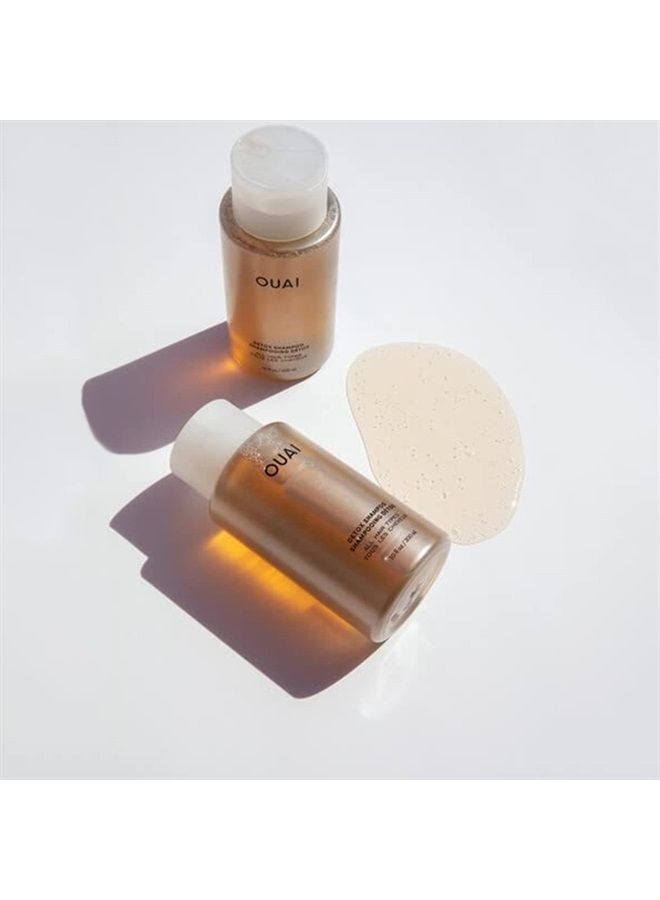 Ouai شامبو ديتوكس. منظف منقي لإزالة الأوساخ والزيوت والمنتجات وتراكم المياه العسيرة. استعيدي شعرك نظيفًا وناعمًا ومنتعشًا. (10 أونصات) - Image 4