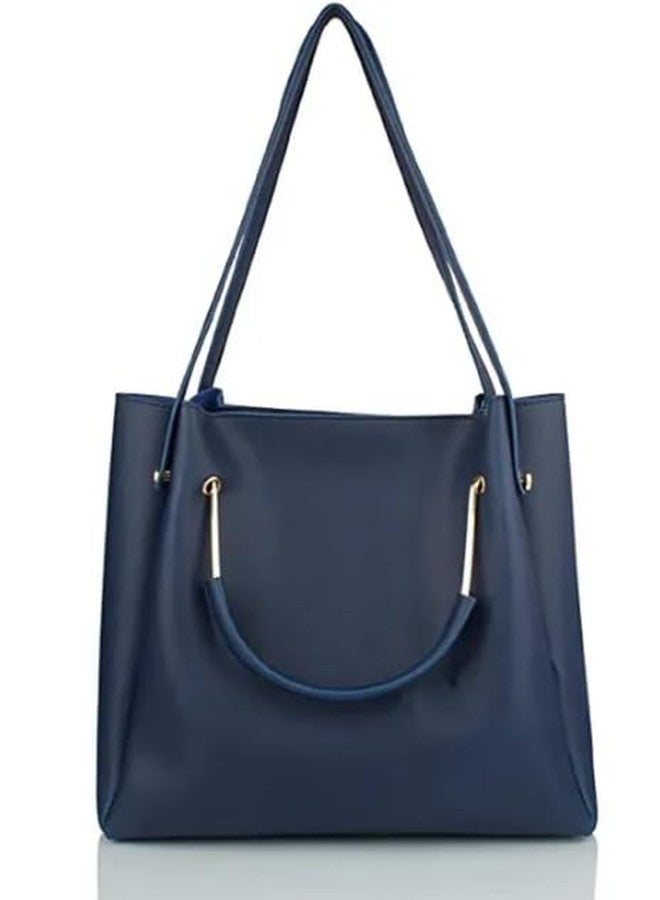 ARONPRO Women's Handbag Combo Latest Fashion PU Leather Shoulder Bags, Set of 3 - Image 2