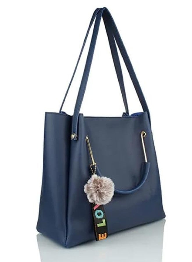 ARONPRO Women's Handbag Combo Latest Fashion PU Leather Shoulder Bags, Set of 3 - Image 3