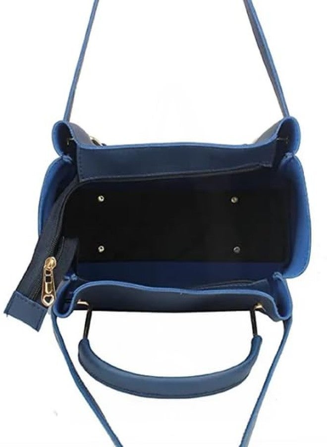 ARONPRO Women's Handbag Combo Latest Fashion PU Leather Shoulder Bags, Set of 3 - Image 4