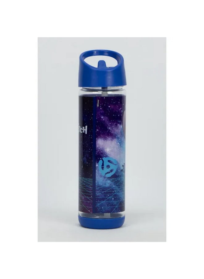 SunCe Disney Stitch Plastic Water Bottle with Straw Blue 500 ml SUNS-4300DTT  - Image 4