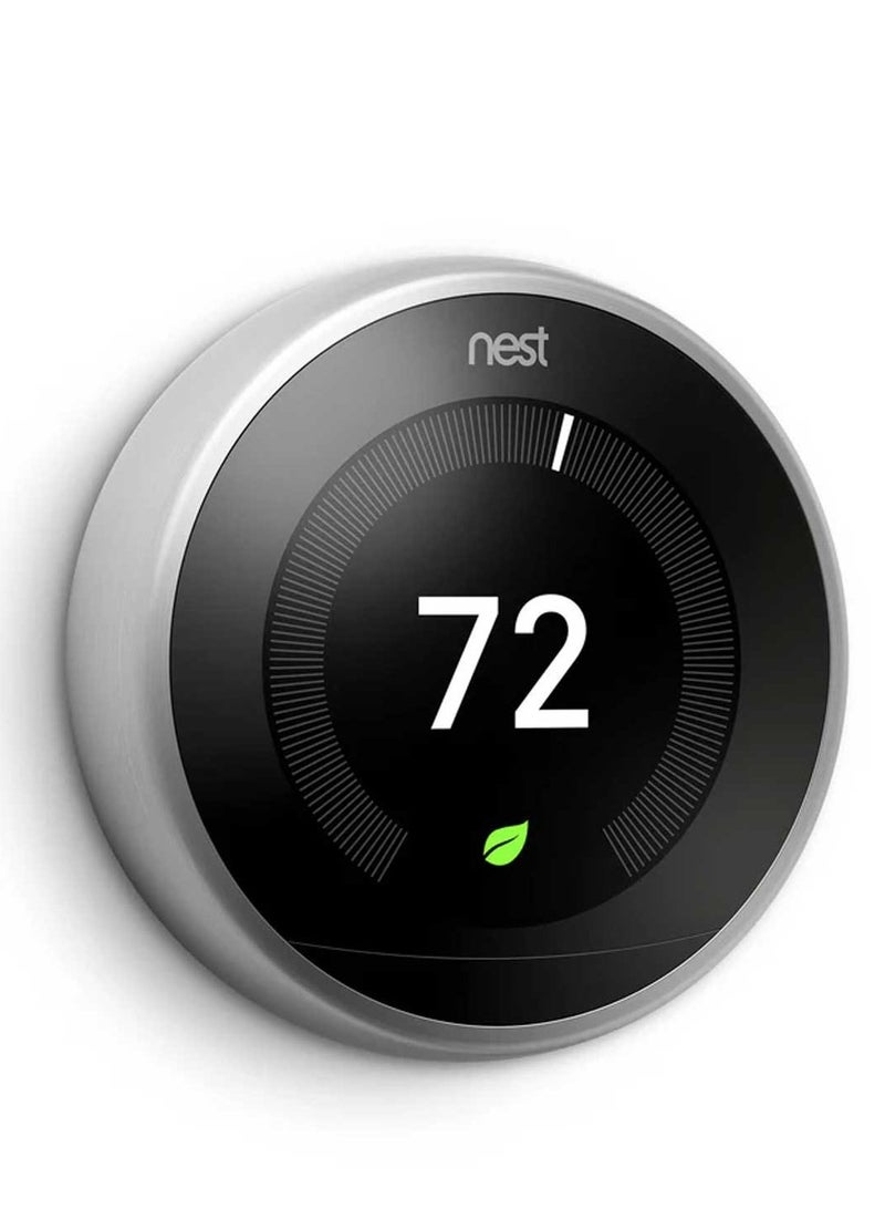 Nest Google Nest Learning UG-T3007ES 3rd Gen Thermostat - Stainless Steel - Image 2