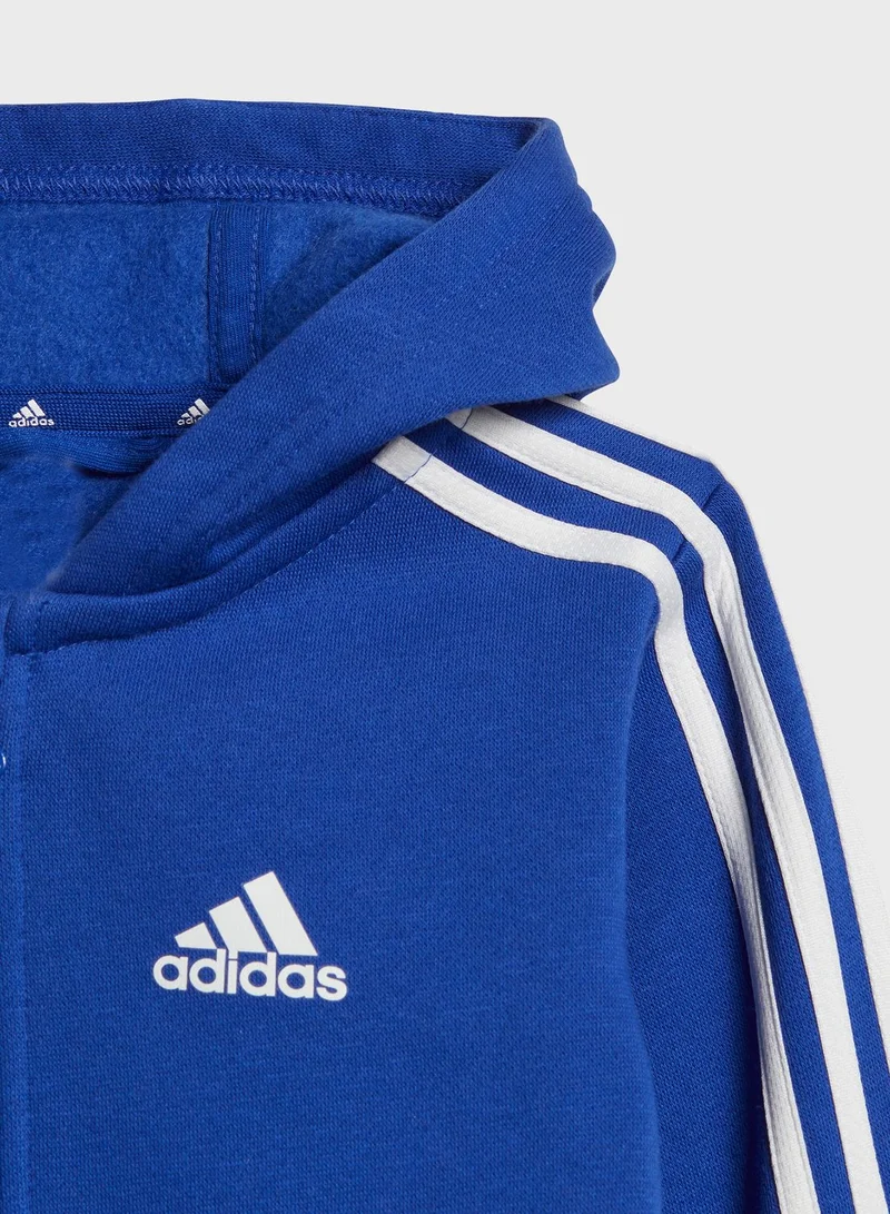 Adidas Essentials Full-Zip Hooded Jogger Set