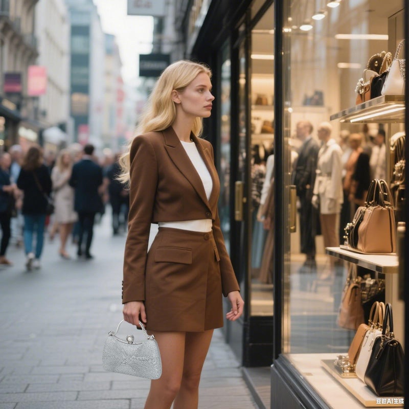 Simcat Clutch Purses for Women, Shiny Pleated Evening Bag Wedding Purse with Chain, Crossbody Shoulder Handbags for Wedding Party Prom - Image 2