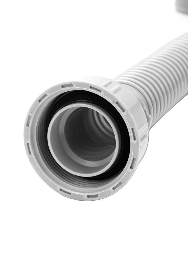 LAWAZIM Double Sink Drain Hose - 30×30×60cm - Y-Shaped Flexible Dual Kitchen & Bathroom Sink Basin Drain Pipe with Strainer Basket & Stopper, Easy Install Universal Waste Pipe Assembly - Image 2