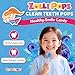 Zollipops Clean Teeth Pops Sugar Free Candy DyeFree Lollipops  Keto  DiabeticFriendly DentistApproved Treats for Kids Blue Raspberry 31 oz - Image 4