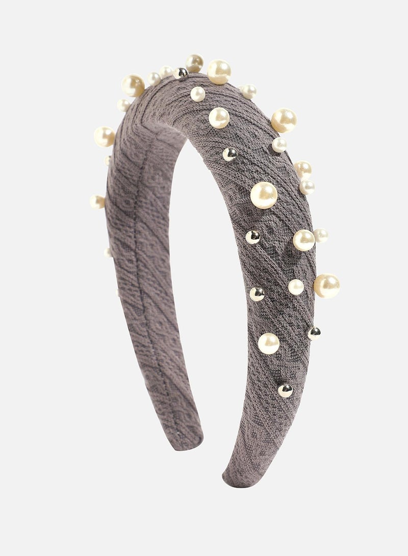 SOHI Lilac Color Hairband - Image 3