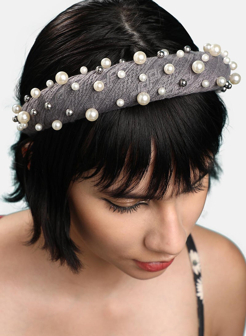 SOHI Lilac Color Hairband - Image 1