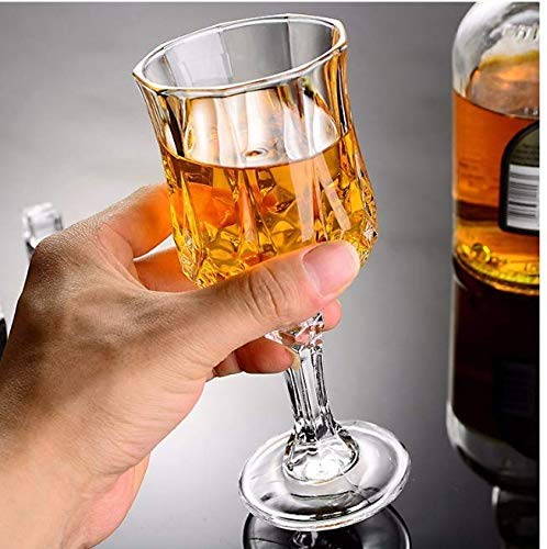 shreenath craft 180ml Wine Glass for WhiskyTequilaice Beverage Pack of 12 - Image 2