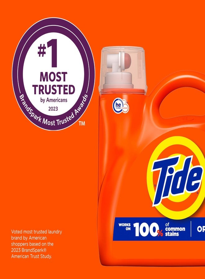 Tide Liquid Laundry Detergent, Original Scent, 105 fl oz, 80 Loads - Image 5