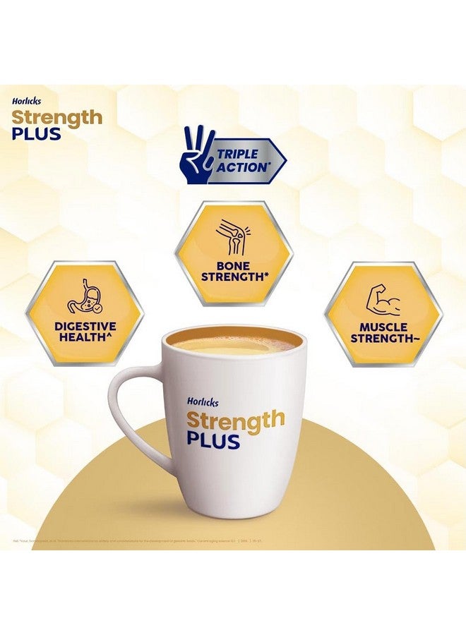 Horlicks هورليكس سترينث بلس - فانيلا | تغذية متوازنة لاستعادة القوة | عالي الألياف والبروتين، مسحوق، 1 عدد، 350 جرام - Image 5