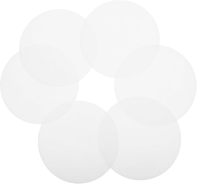6Pcs Flat Curved LED Diffusion Plates for Soft Lighting Easy Install Compatible with Downlights - Image 1