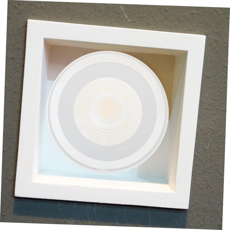 6Pcs Flat Curved LED Diffusion Plates for Soft Lighting Easy Install Compatible with Downlights - Image 5