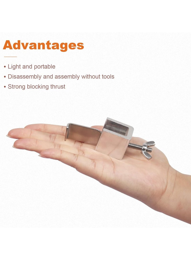 general Portable Door Locks, Hotel Locks for Doors Traveling Home Security Doors, Lockers, Security Devices Hotel Rooms for Travelers Secure Privacy School Apartment Dormitory College - Image 4