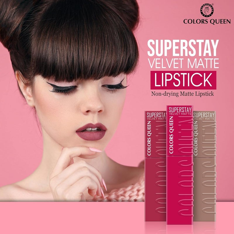 COLORS QUEEN COLORS QUEEN Lipstick Berrybliss Matte - Image 2