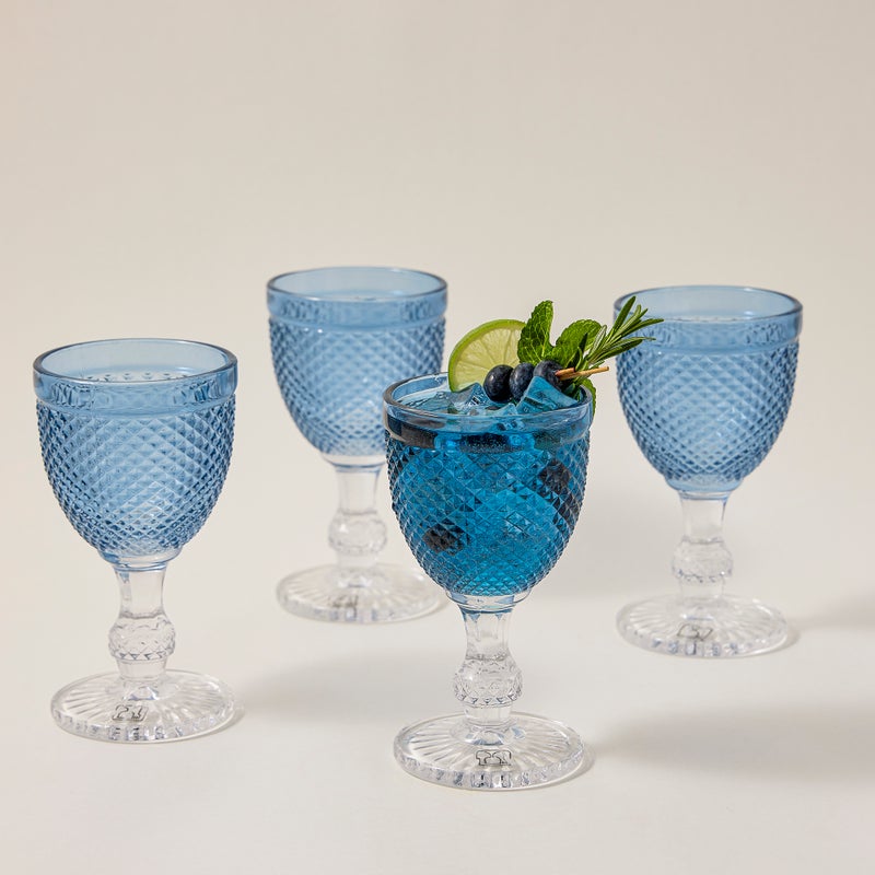 La Mesa 4 Piece Glass Stem Goblets - Image 5