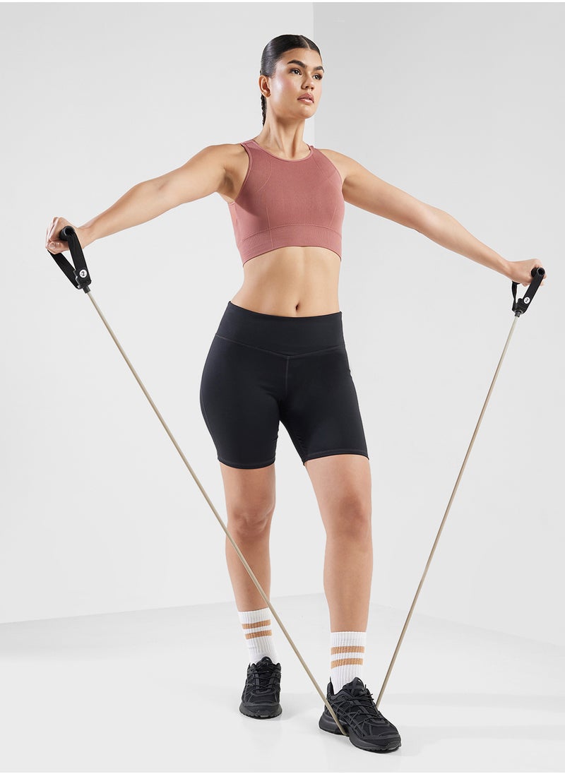 FRWD High Support Sports Bra With Mesh Detail  - Image 4