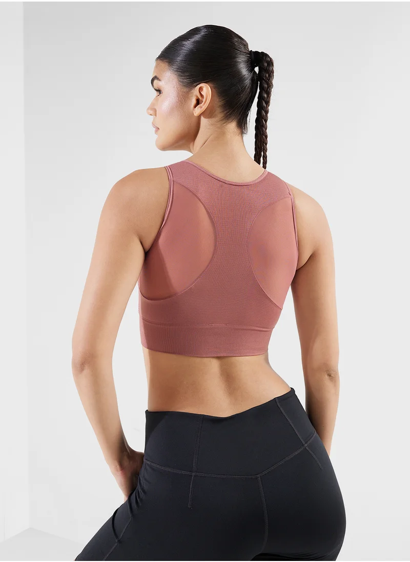 فورورد High Support Sports Bra With Mesh Detail