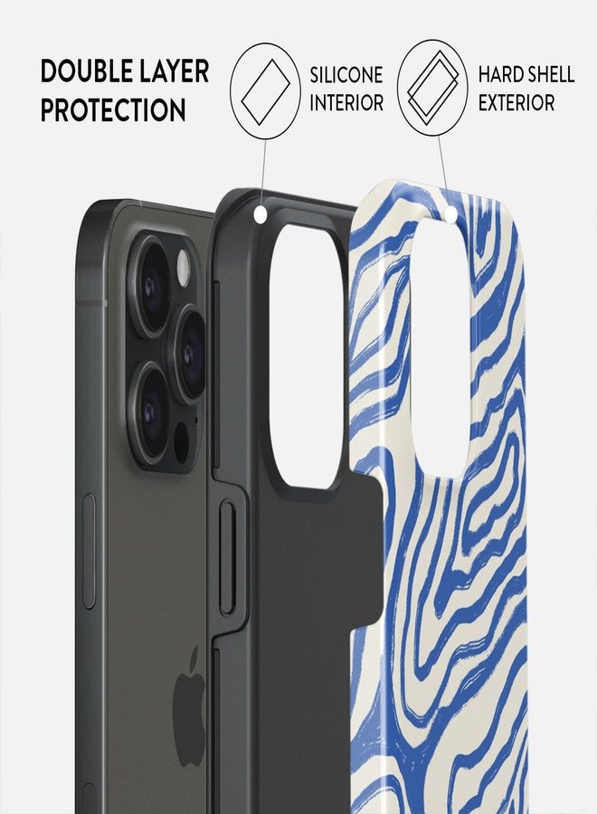 بورجا جراب هاتف BURGA لهاتف iPhone 15 Pro Max - غطاء أنيق وعصري بنقشة مميزة، يوفر حماية صلبة - يناسب هاتف Apple iPhone 15 Pro Max، مناسب للرجال والنساء، من Seven Seas - Image 2