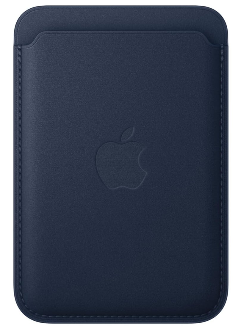Generic Magsafe Wallet Compatible with iPhone 16 u0026 iPhone 15 Pro Max Mag Safe Secure Credit Card Holder Vegan Leather Magnetic Card Wallet Holder Apple iPhone 16,15,14,13,12 Compatible -BULE  - Image 1