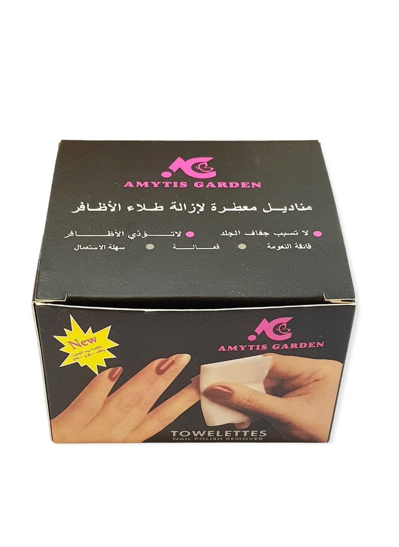 AMYTIS GARDEN - Nail Polish Remover 24 PCS - Image 1