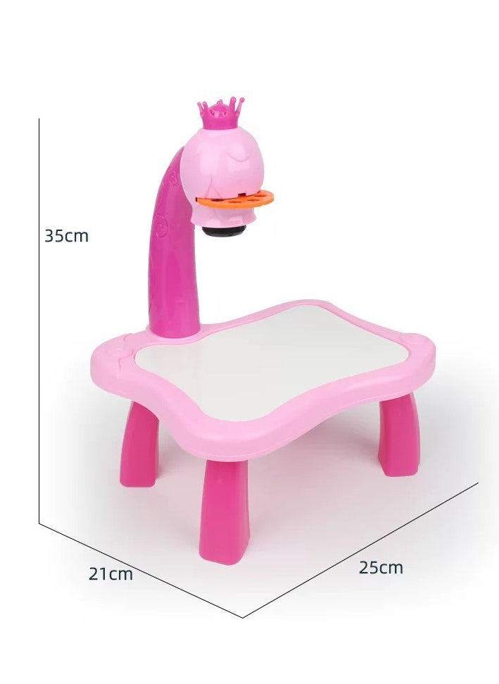 Projection painting machine with music-Pink