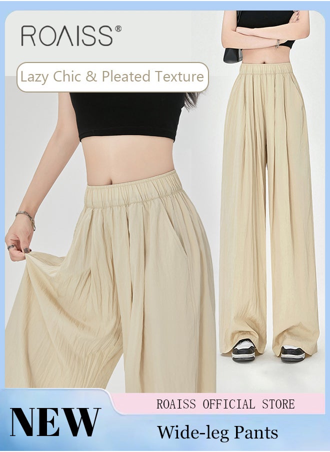 Women YamamotoStyle Pants Relaxed Wide Leg with Textured Feel Leg Shaping Fashionable Slimming Sun Protection Excellent Drape - pzsku/Z24CBEDCD51D2387C24E0Z/45/_/1694852116/8d44b0f9-fd74-4c16-b671-d6e9d3f5a73f