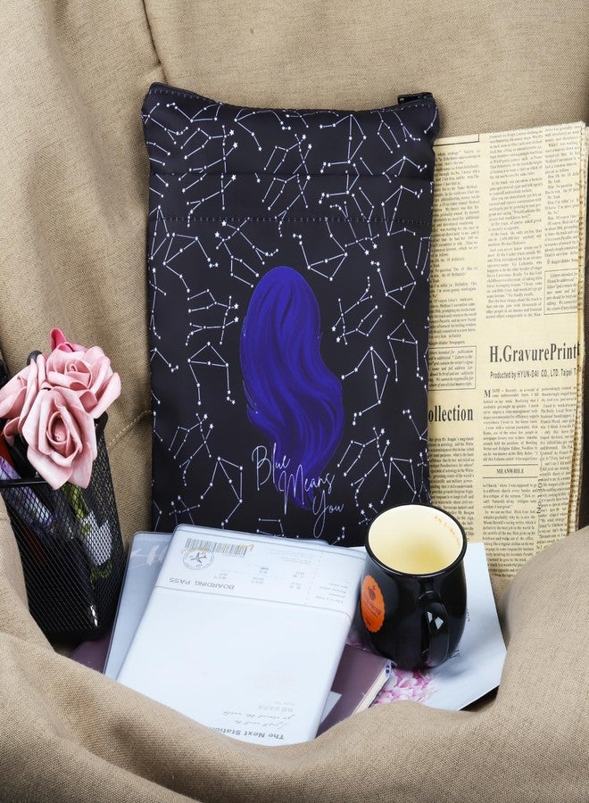 MNIGIU Zodiac Academy Merch Blue Means You Book Sleeve Orion and Blue Theme Gift (Blue Black BS) - Image 4