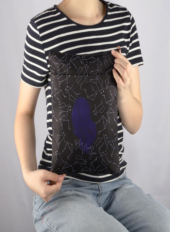 MNIGIU Zodiac Academy Merch Blue Means You Book Sleeve Orion and Blue Theme Gift (Blue Black BS) - Image 3