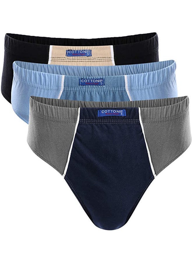 COTTONIL High-Rise Pack Of 3 Briefs 