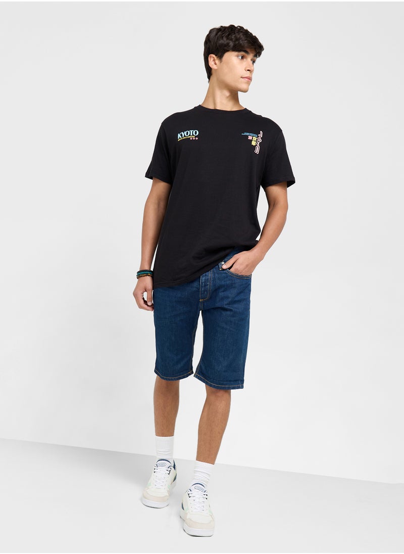 BRAVE SOUL Graphic Print T-Shirt  - Image 4