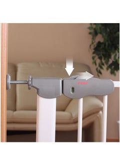 REER Advanced Pressure-Mounted Metal Baby Gate with Automatic Closing for Doorways and Stairways  - Image 3