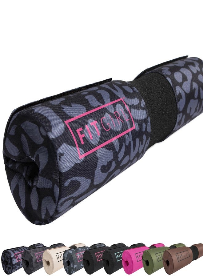 FITGIRL Hip Thrust and Leg Day Barbell Pad - Thick Cushion Stays in Place for Squats, Lunges and Glute Bridges - Works With Olympic Bars and Smith Machines (Animal) - Image 1